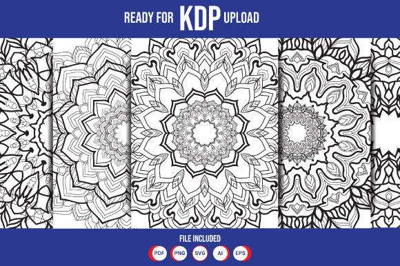 Coloring Book Flower: A Versatile Graphics Asset for Crafters