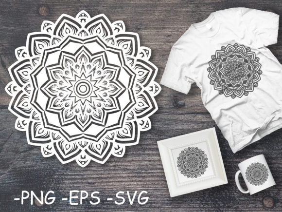 Exploring Circular Pattern Mandala Art 132