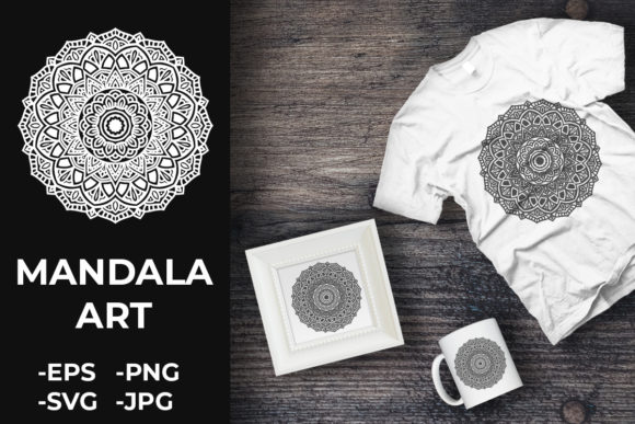 Exploring Circular Pattern Mandala Art 141 for Crafts and Graphics