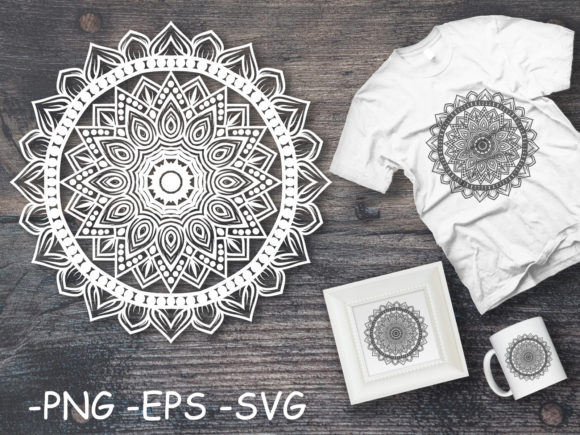 Exploring Circular Pattern Mandala Art 94 for Crafts and Graphics
