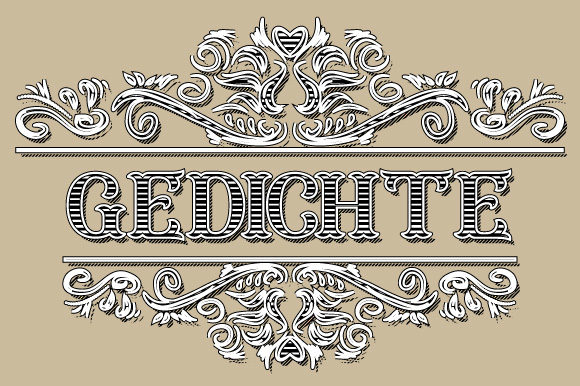 Gedichte Vintage Ornamental Frame Review