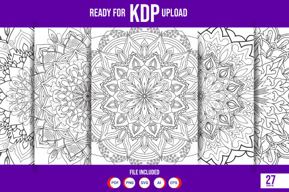 Mothers Day Coloring Page Mandala: A Versatile Graphics Asset