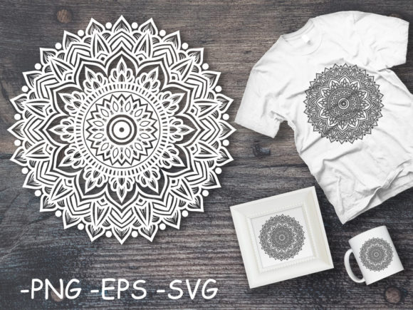 Review: Circular Pattern Mandala Art 131 for Graphics and Crafts