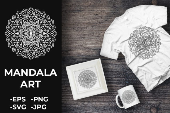 Review: Circular Pattern Mandala Art 147 for Crafts and Graphics
