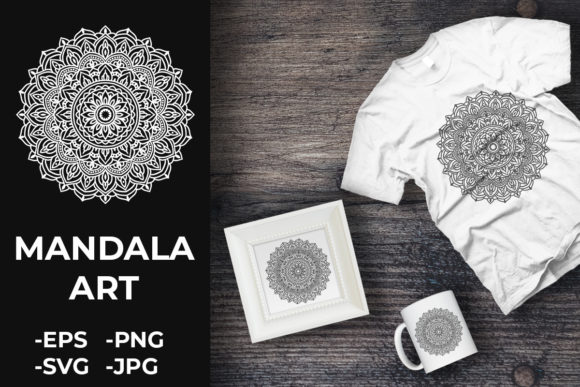 Review: Circular Pattern Mandala Art 151 for Graphics and Crafts