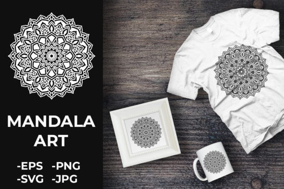 Review: Circular Pattern Mandala Art 217 for Graphics and Crafts