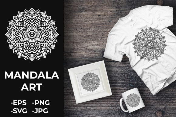 Review: Circular Pattern Mandala Art 225 for Creative Graphics
