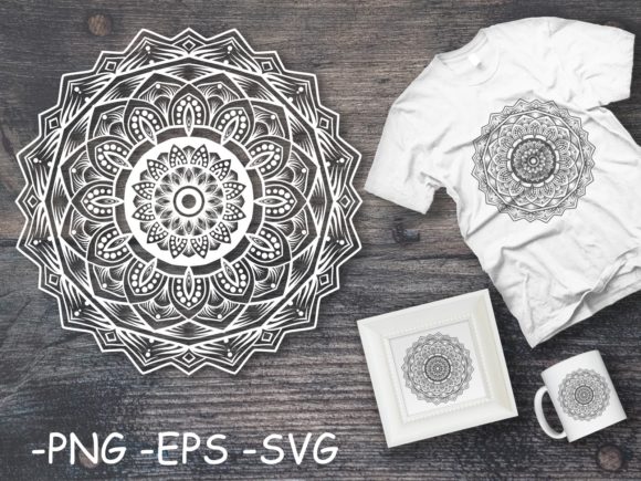 Review: Circular Pattern Mandala Art 26 for Graphics and Crafts