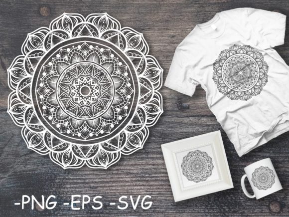 Review: Circular Pattern Mandala Art 27 for Graphics and Crafts