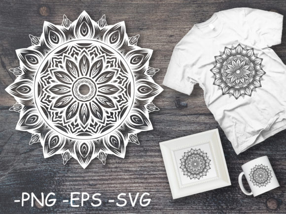 Review: Circular Pattern Mandala Art 36 for Graphics and Crafts