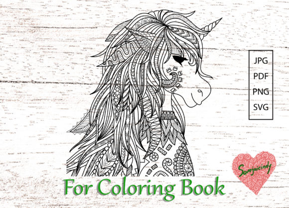 Unleashing Creativity: Unicorn for Adult Coloring Book Graphics